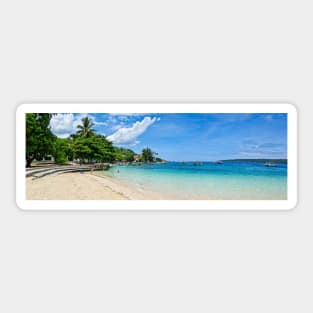 Kaputian Beach, Island Garden City of Samal, Davao del Norte, Mindanao, Philippines Sticker